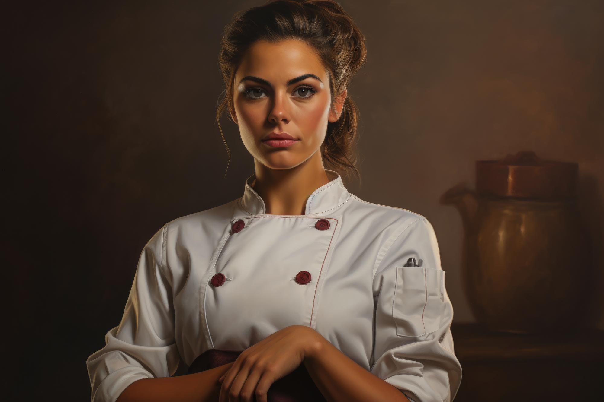 Portret szefa kuchni Anna